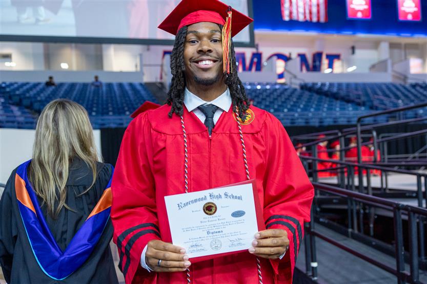 Students celebrate graduating